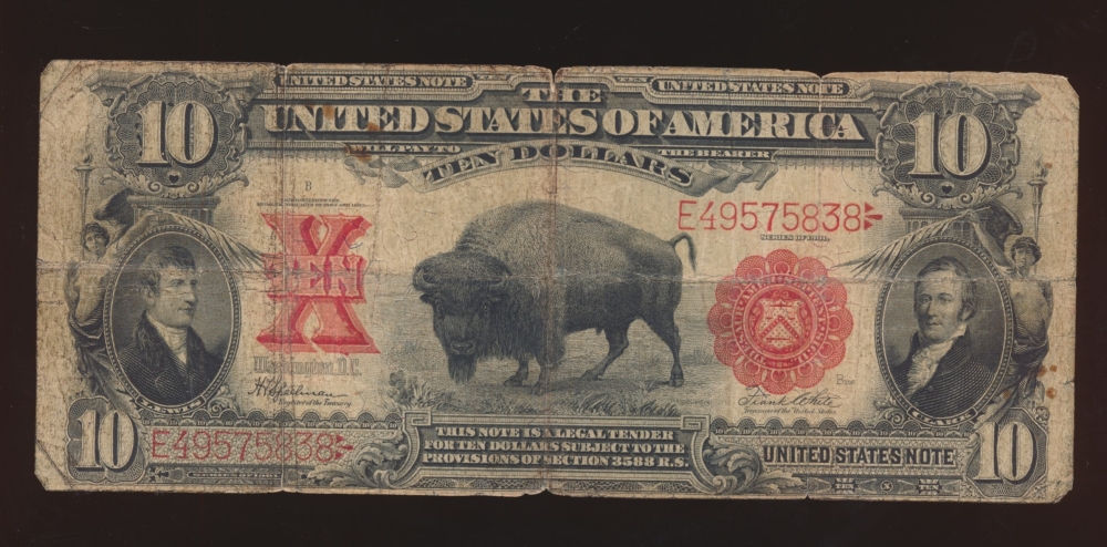 Fr. 122 1901 $10  Legal Tender  F E49575838