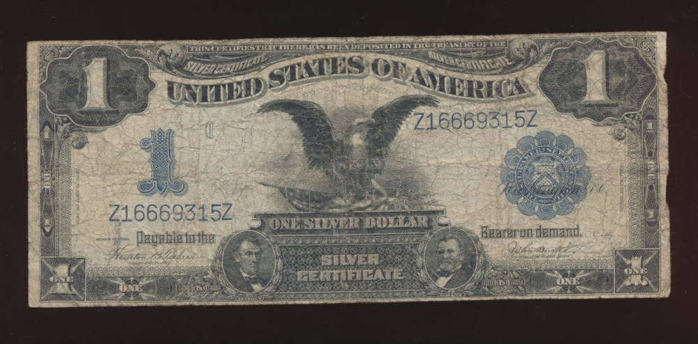 Fr. 233 1899 $1  Silver Certificate  F Z16669315Z